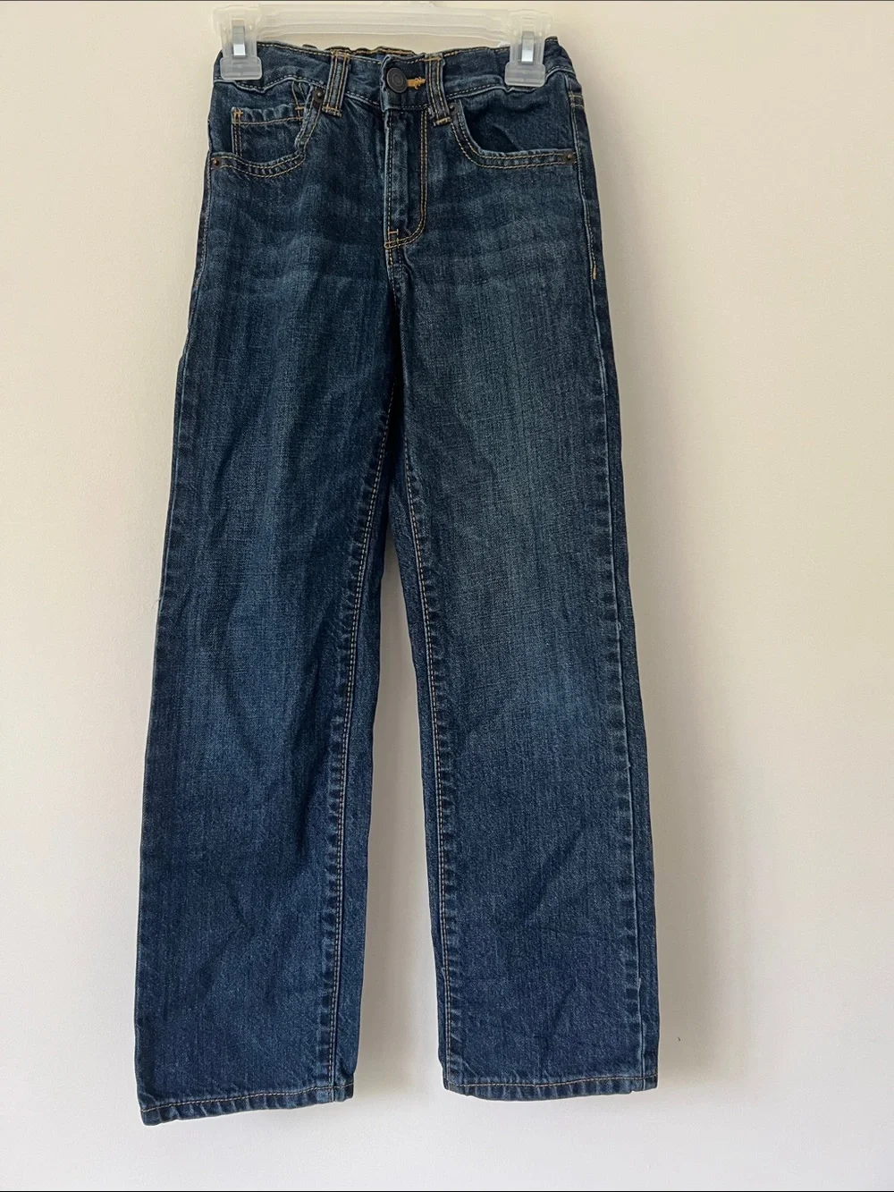 Old Navy Kids Dark Blue Straight-Leg Jeans